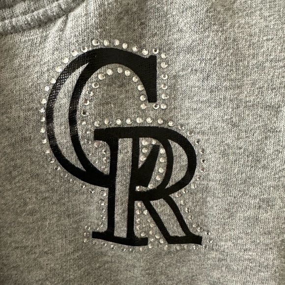 PINK X MLB Colorado Rockies zip up hoodie - Picture 3 of 6